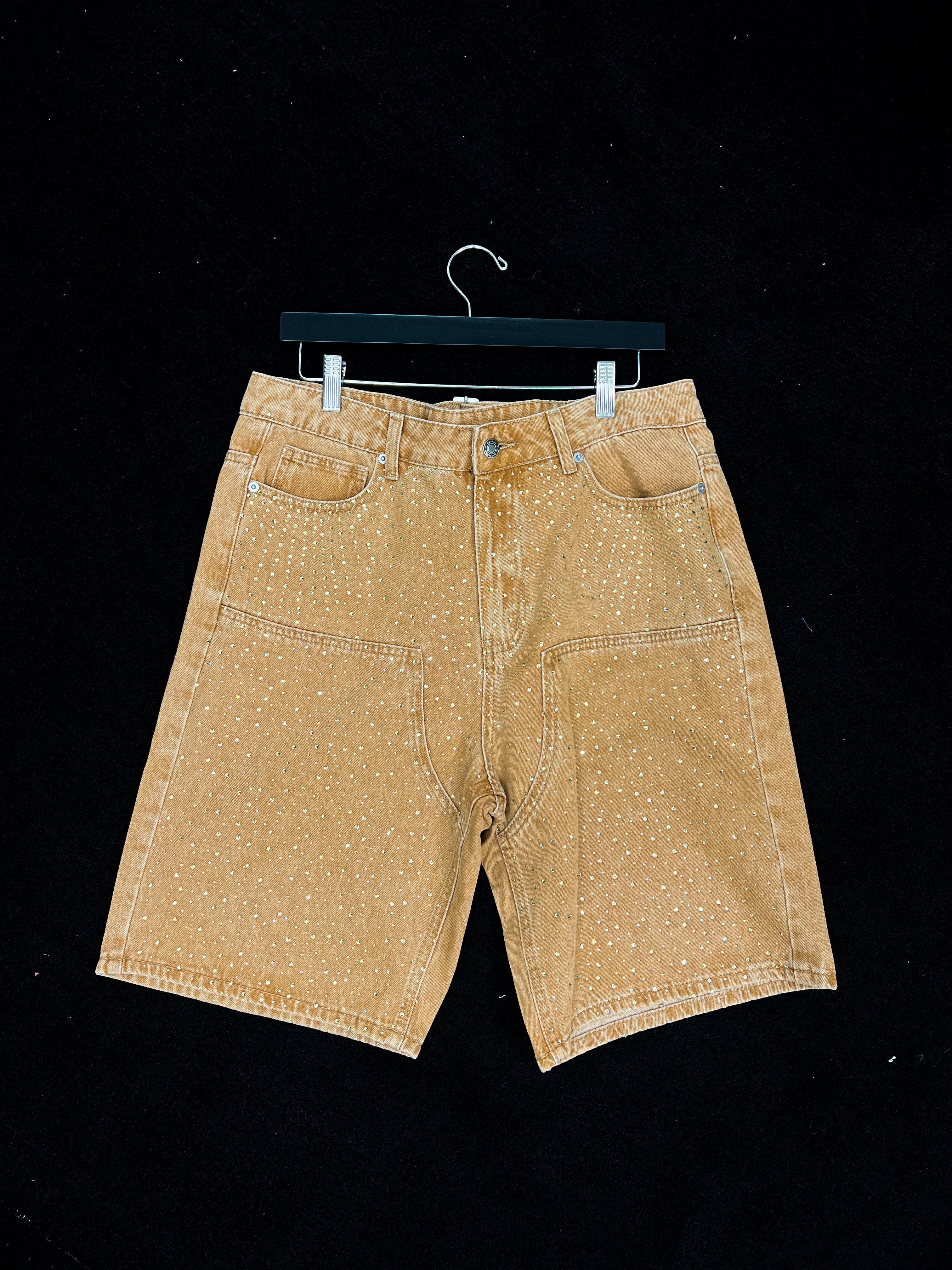Loiter Rhinestone Shorts